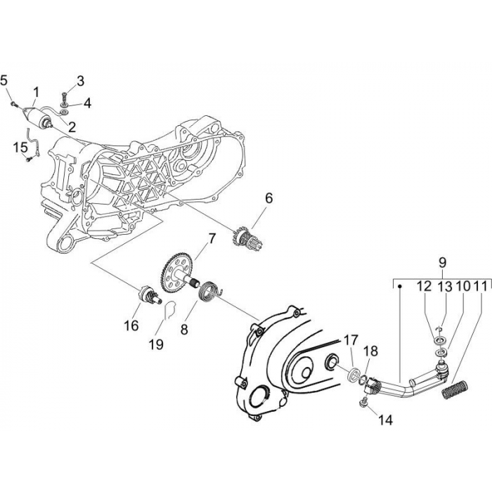Startmotor - Kickstarter