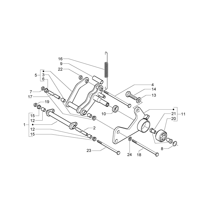 Motorophanging