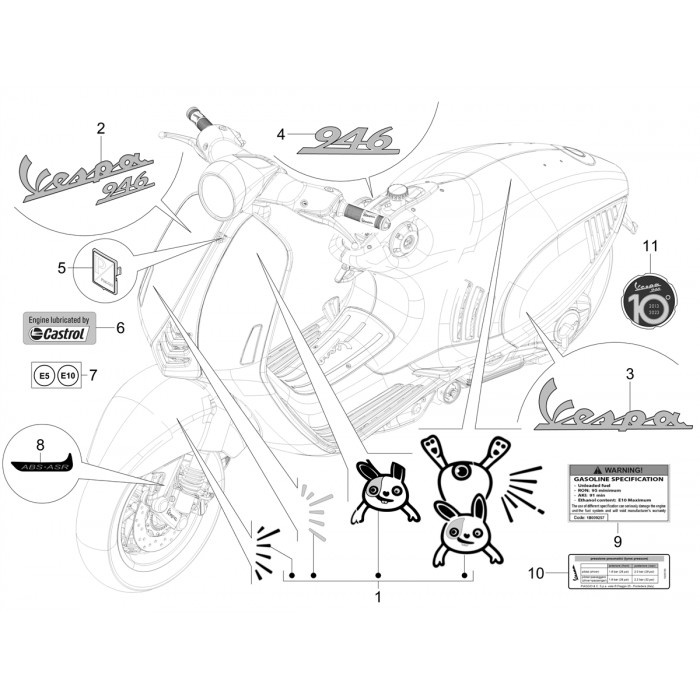 Stickers-Emblemen