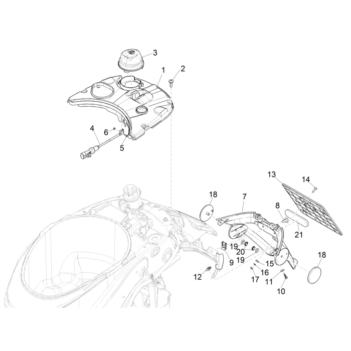 Achterspatbord-Spatlappen