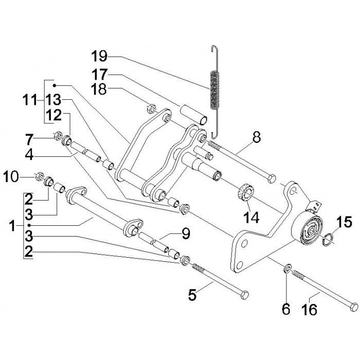 Motorophanging