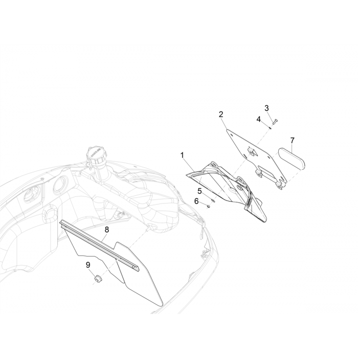Achterspatbord-Spatlappen