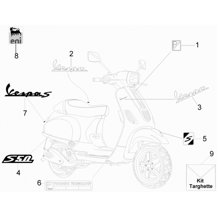 Stickers-Emblemen