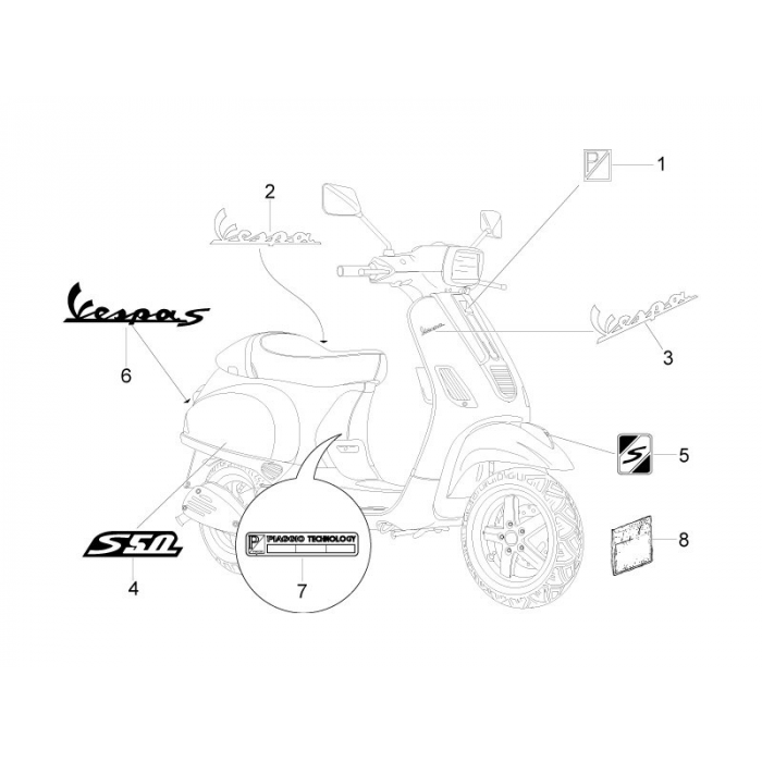 Stickers-Emblemen