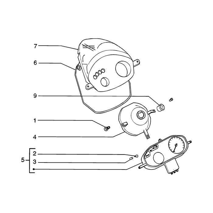 KOPLAMPEN-Bekleding-Cockpitinstrumente