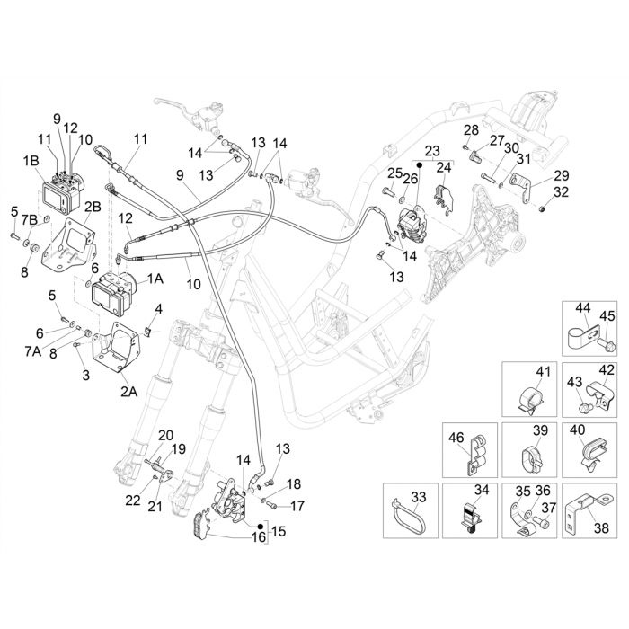Remlangen - Remklauwen (ABS)