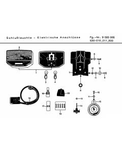 Achterlicht Zundapp 530 010 011 500