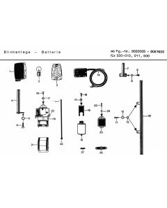 Knipperlicht Zundapp 530 010 011 500