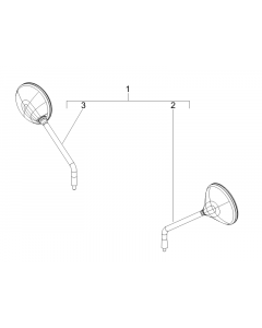 Achteruitkijkspiegel(s)