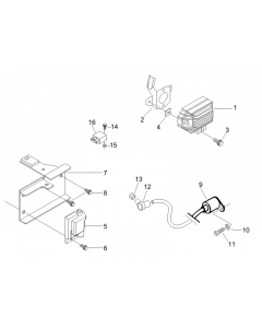 Spanningsregelaar - Elektronische regeleenheid - Bobine